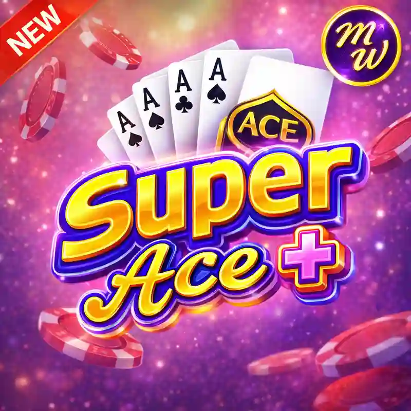 Super Ace+ Slot Game Title Screen